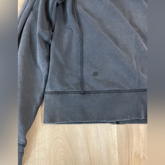 LULULEMON Dark Grey Soft Zip Up Jacket. - Picture 5 of 9